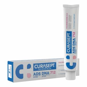 Curasept - ADS 712 Gel Toothpaste 0.12% Chlorhexidine SLS Free Gingivitis Ulcers
