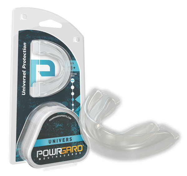 Powrgard - Mouthguard Univers PICK COLOUR Adult - Ages 8+ Mouth Guard