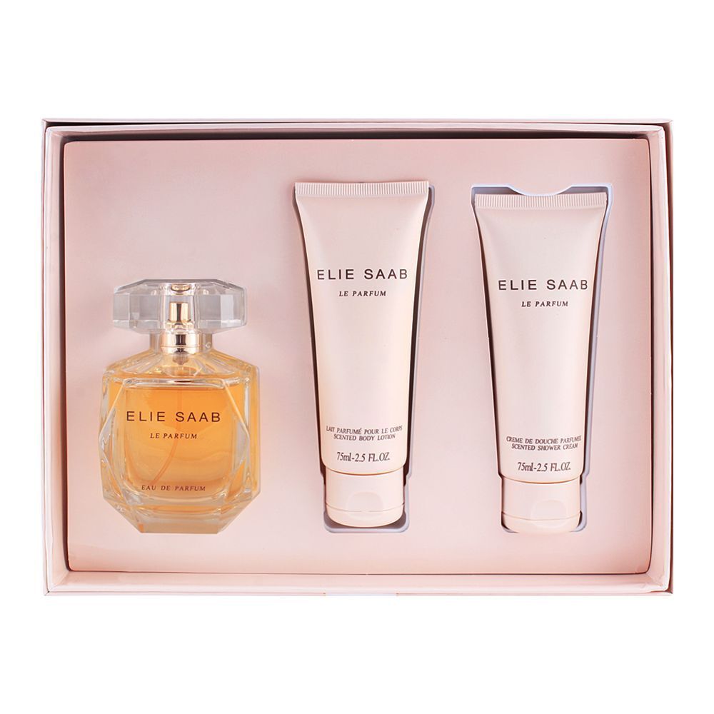 Elie Saab Le Parfum 90ml EDP Gift Set with Body Lotion Shower